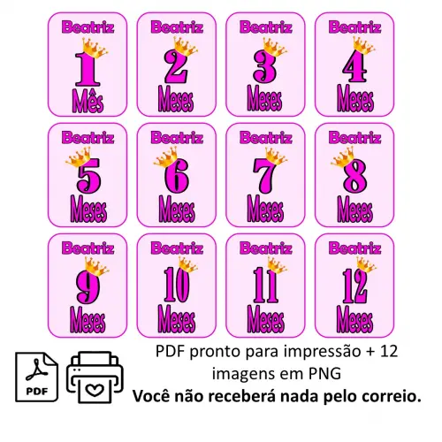 Arquivo Digital Mêsversário Princesa