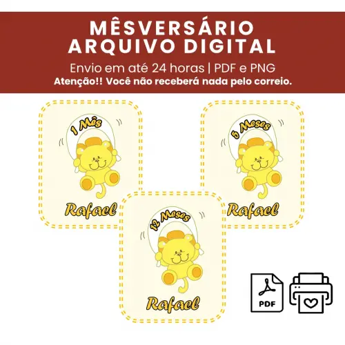 Arquivo Digital Mêsversário Leãozinho