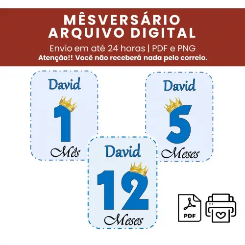 Arquivo Digital Mêsversário Príncipe