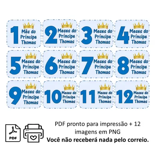 Arquivo Digital Mêsversário Príncipe