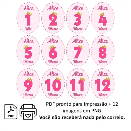 Arquivo Digital Mêsversário Princesa