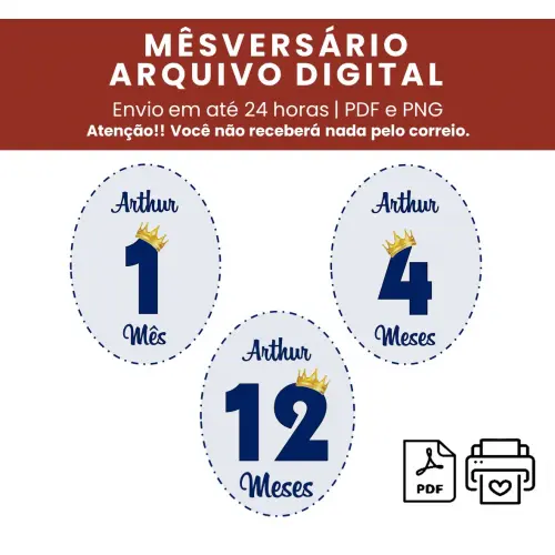 Arquivo Digital Mêsversário Príncipe