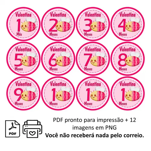 Arquivo Digital Mêsversário Abelhinha