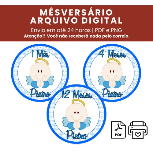 Arquivo Digital Mêsversário Anjo Azul