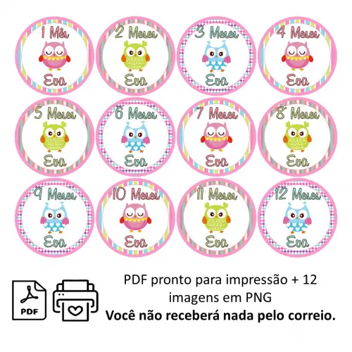Arquivo Digital Mêsversário Corujinhas