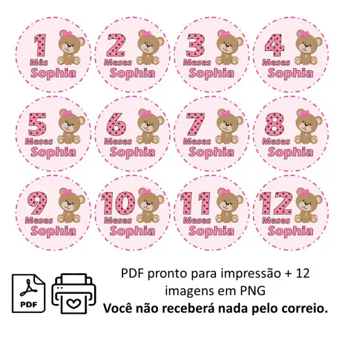 Arquivo Digital Mêsversário Ursinha