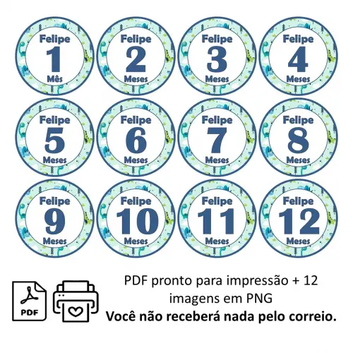 Arquivo Digital Mêsversário Dinossauros