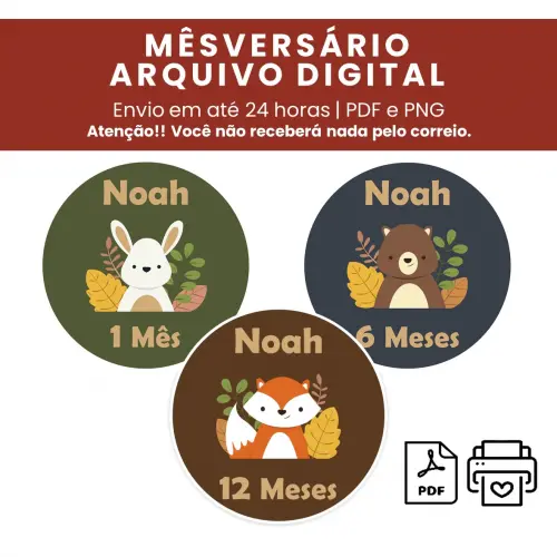 Arquivo Digital Mêsversário Animais