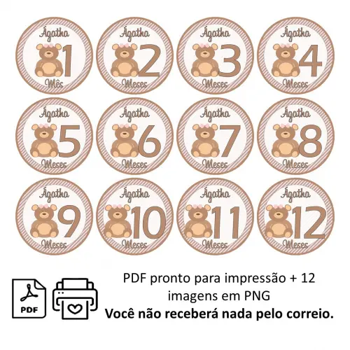 Arquivo Digital Mêsversário Ursinha