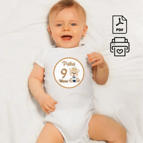 Arquivo Digital Mêsversário Ursinho Príncipe