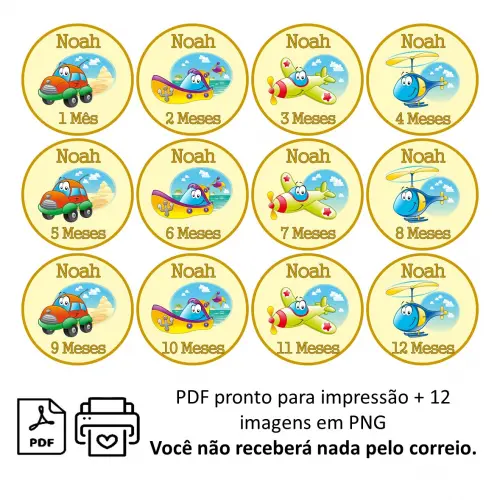 Arquivo Digital Mêsversário Meios de Transporte