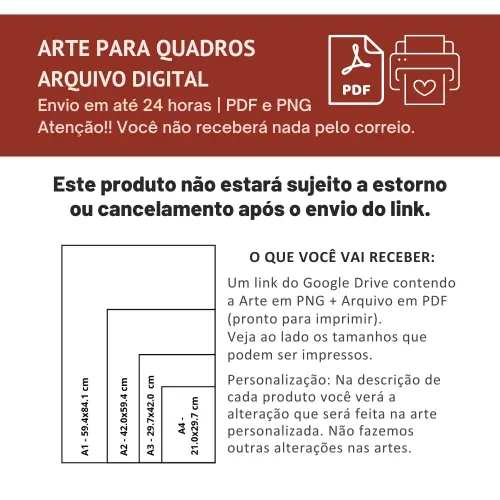 Quadro de Nascimento Personalizado Olívia - Balão Menina Arquiv