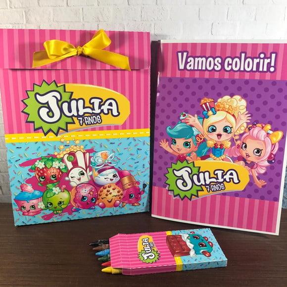 Kit Colorir Shopkins