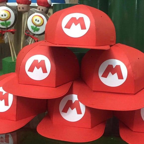 Caixa Boné Super Mario