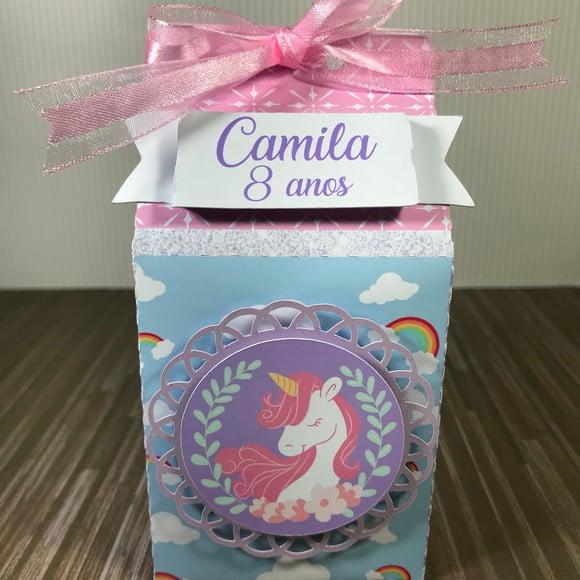 Caixa Milk Unicórnio
