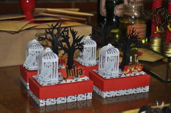 10 Caixas Cenário Mágicos Harry Potter