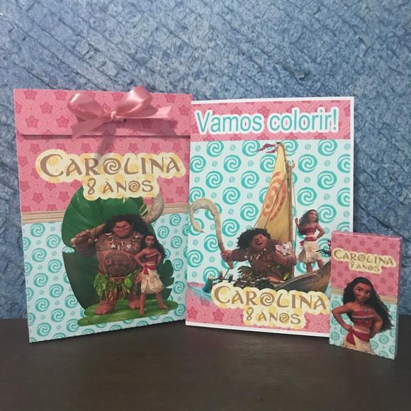 Kit Colorir Moana