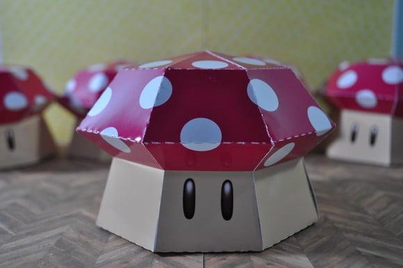 Caixa Cogumelo Super Mario
