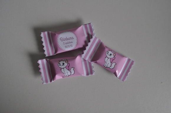 Balas Personalizadas Gatinha Marie