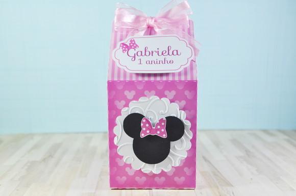 Caixa Milk Minnie Rosa