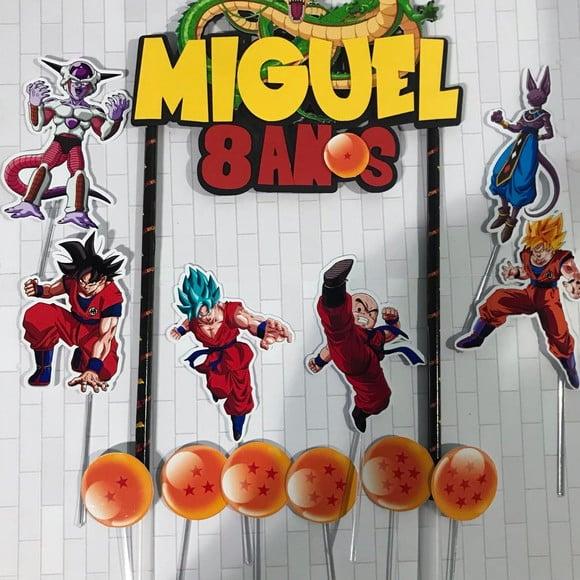 Topo de Bolo Dragon Ball Z