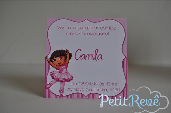 Convite Dora