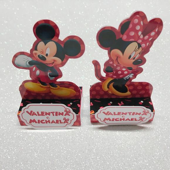 Porta Bis Duplo Minnie Vermelha