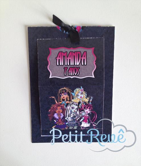 Convite Monster High