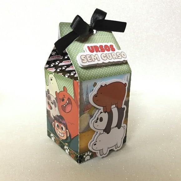 10 Caixa Milk Urso sem Curso