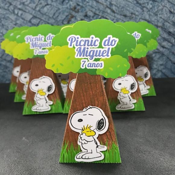 Caixa Pirâmide Snoopy