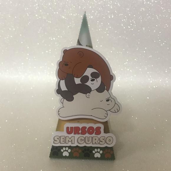 10 Caixa Cone Urso sem Curso