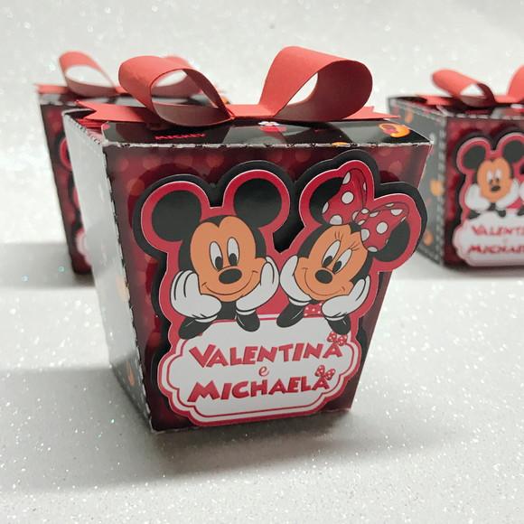 Caixa Sushi Minnie Vermelha