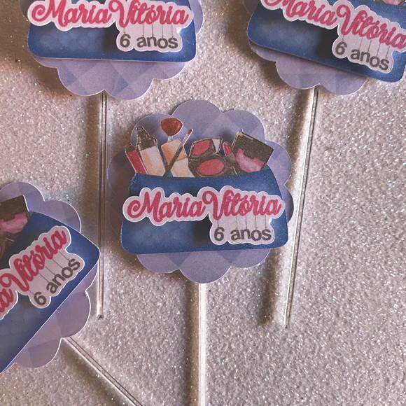 Topper Docinho Festa Maquiagem