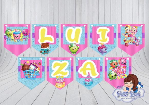 Bandeirolas Shopkins
