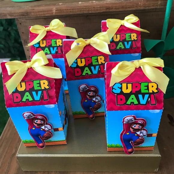 Caixa Milk Super Mario Bros