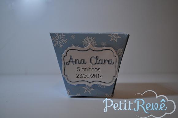 Mini Caixa Frozen