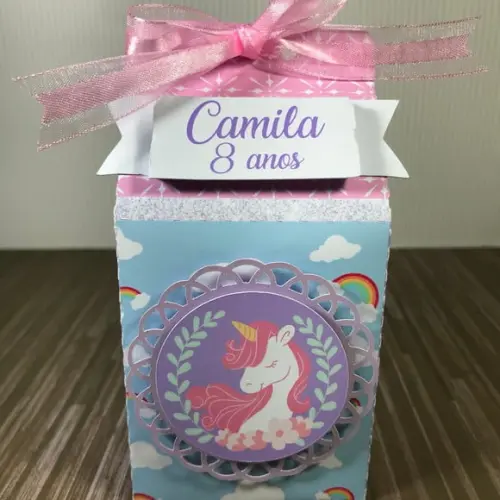 Caixa Milk Unicórnio