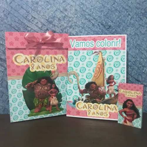 Kit Colorir Moana