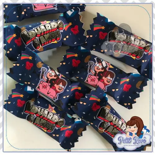 Balas Personalizadas Gravity Falls