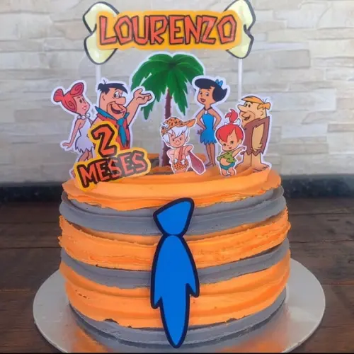 Topo de Bolo os Flintstones