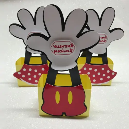 Caixa Balão Mickey Minnie