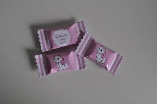 Balas Personalizadas Gatinha Marie