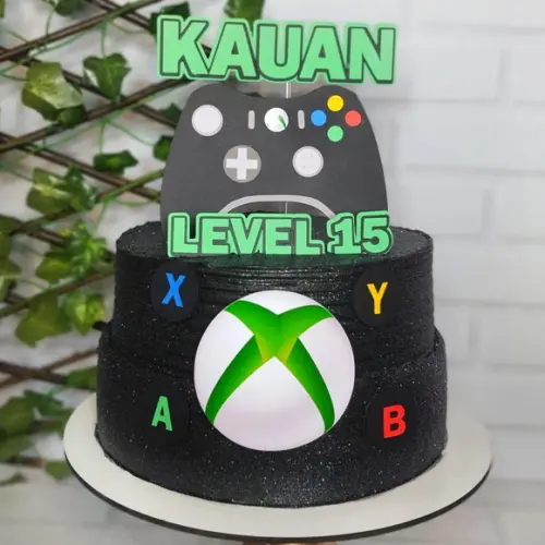 Topo de Bolo Vídeo Game