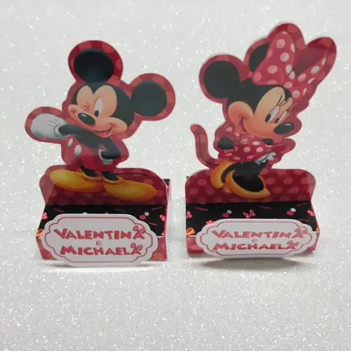 Porta Bis Duplo Minnie Vermelha