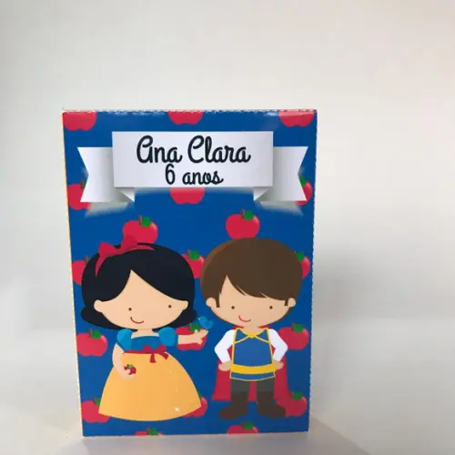 Massinha Personalizada Branca de Neve
