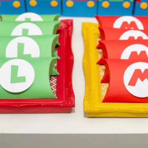 Caixa Pillow Mario