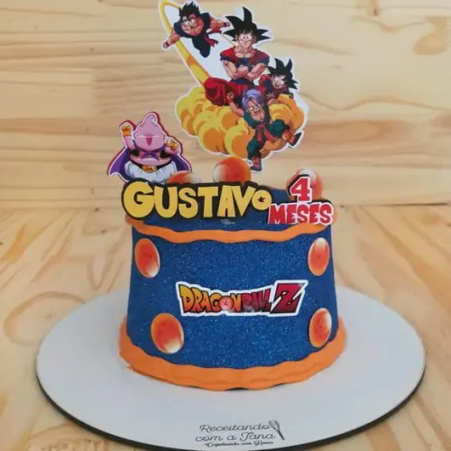 Topo de Bolo Dragon Ball Z