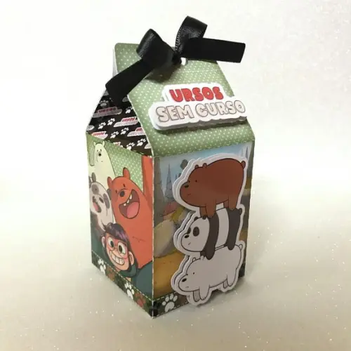 10 Caixa Milk Urso sem Curso