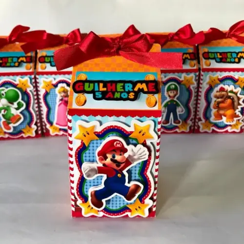 Caixa Milk Super Mario