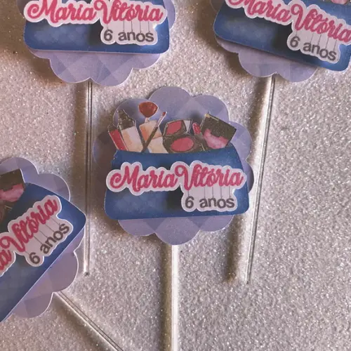 Topper Docinho Festa Maquiagem